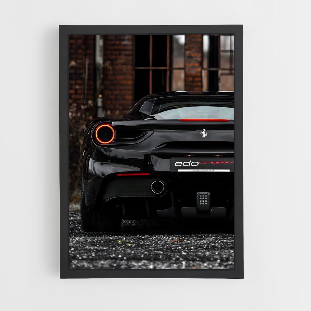 Poster gtb de beauté – affiche Ferrari (vue 2)